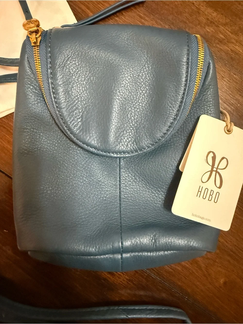 Hobo International Fern Crossbody Convertible Bag, Peacock Feather Green, NWT